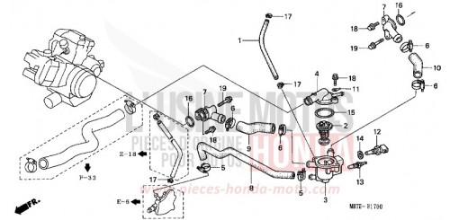 WATER PIPE XL1000V1 de 2001